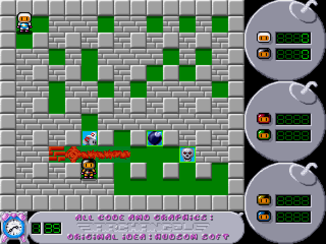 Super Bomberman atari screenshot